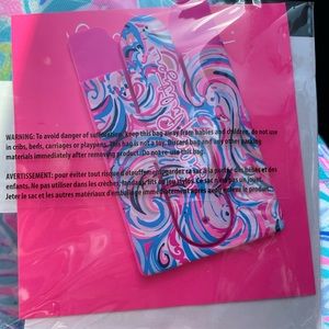 Lilly Pulitzer - GWP - Phone Card Case - Raz Berry - Flamingoals - NWT